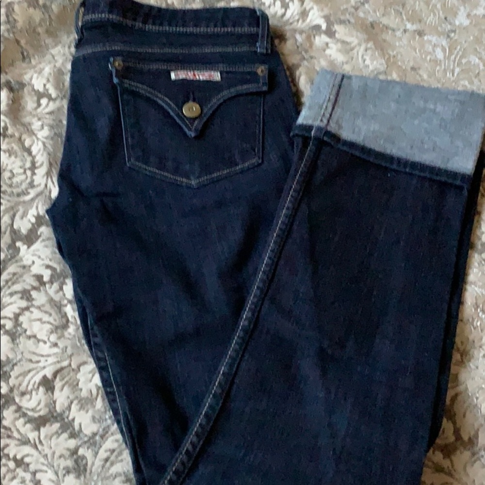 Hudson straight leg jeans